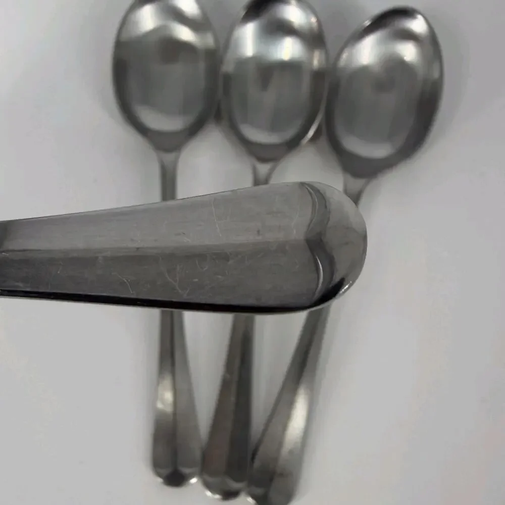 4X Tsp Cooper Bros QUEEN ANNE Stainless Teaspoons England